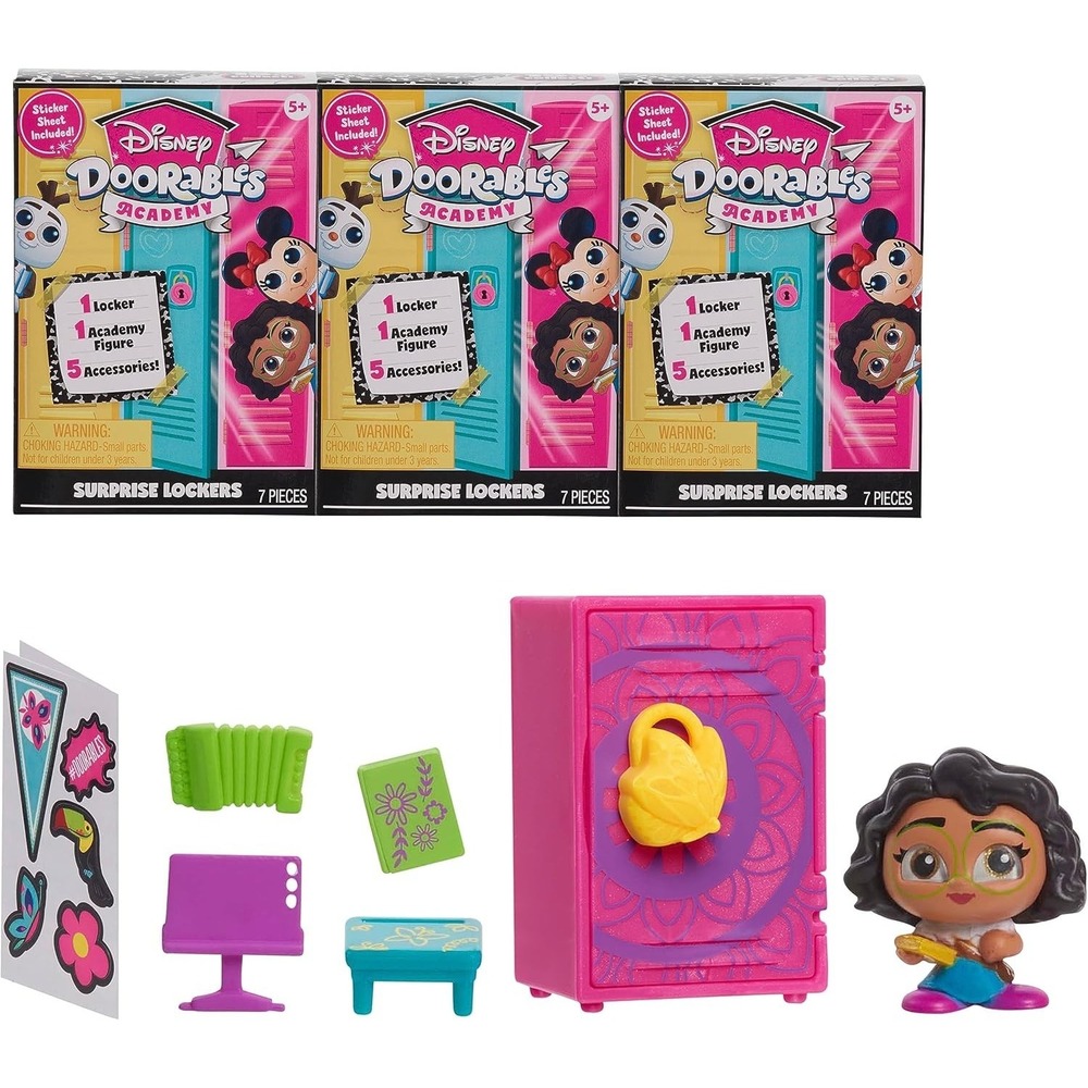 Disney Doorables Academy Surprise Lockers ELSA FROZEN Ultra Rare NEW SEALED BOX - Picture 11 of 11